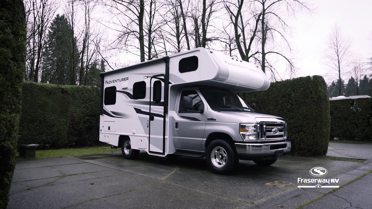 Class C Small Motorhome: Ideal Rental for Couples Exploring Canada