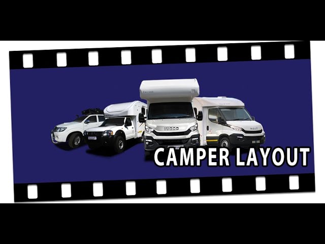 Bobo Campers Discoverer 4 & 6 camper layout and function. Camper Hire SA