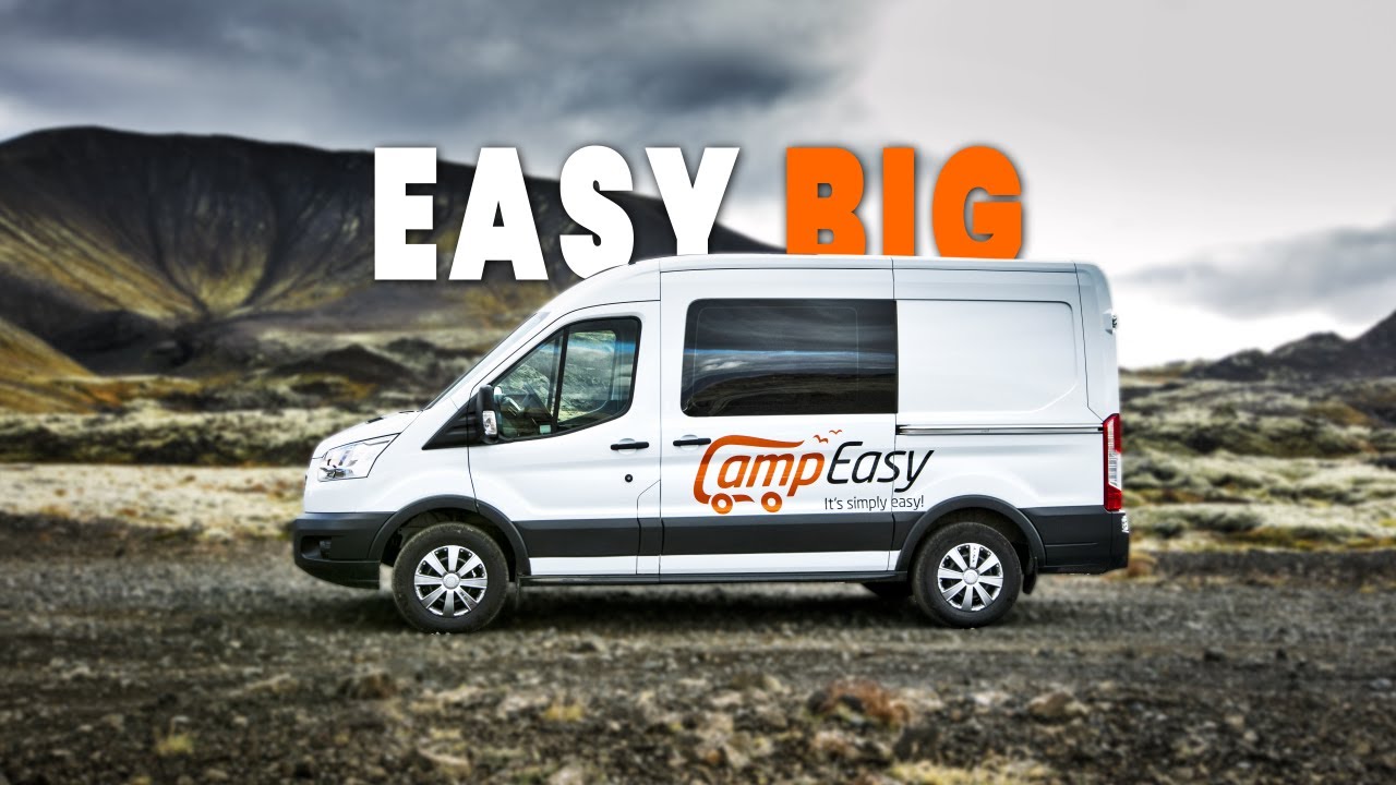 Camper for a Big Family | Camping in Iceland