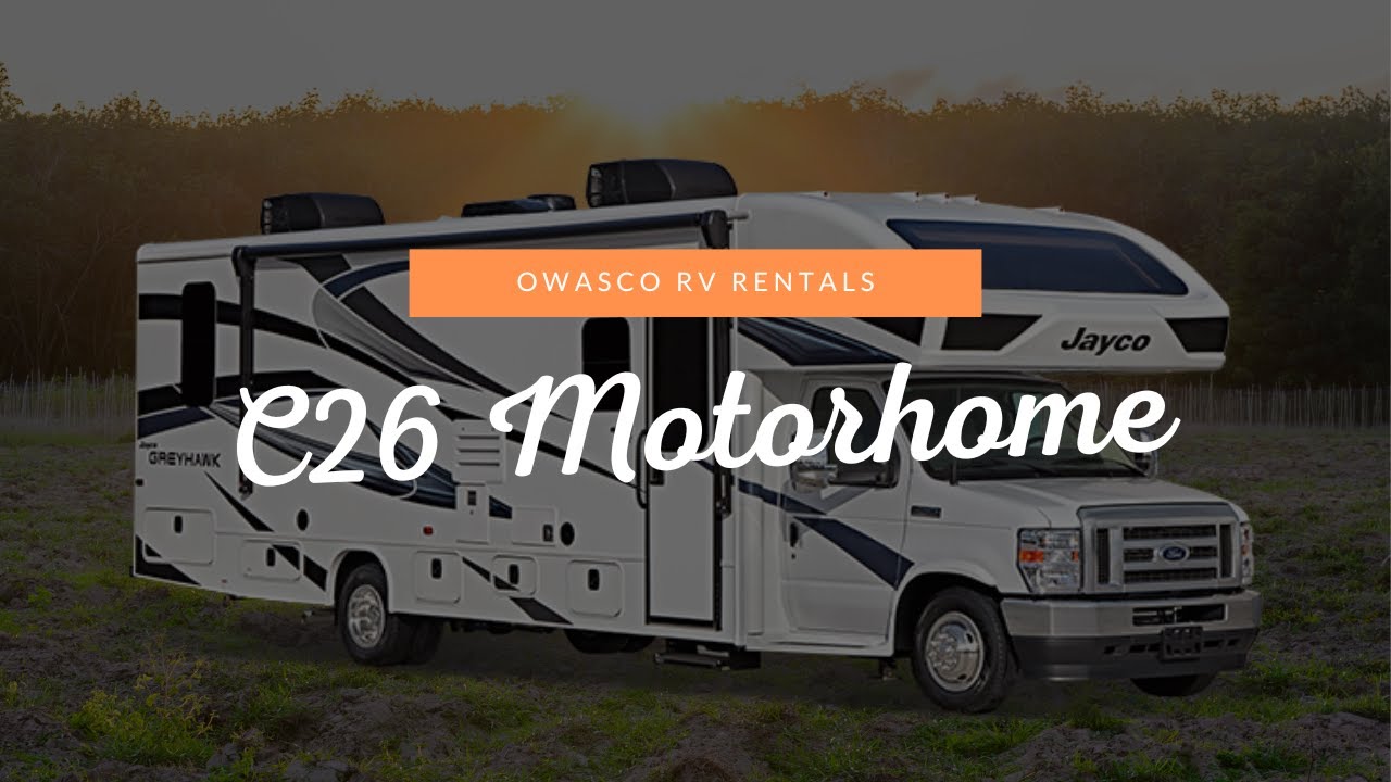 C26 Motorhome | Rental Walkthrough | Owasco RV Rentals