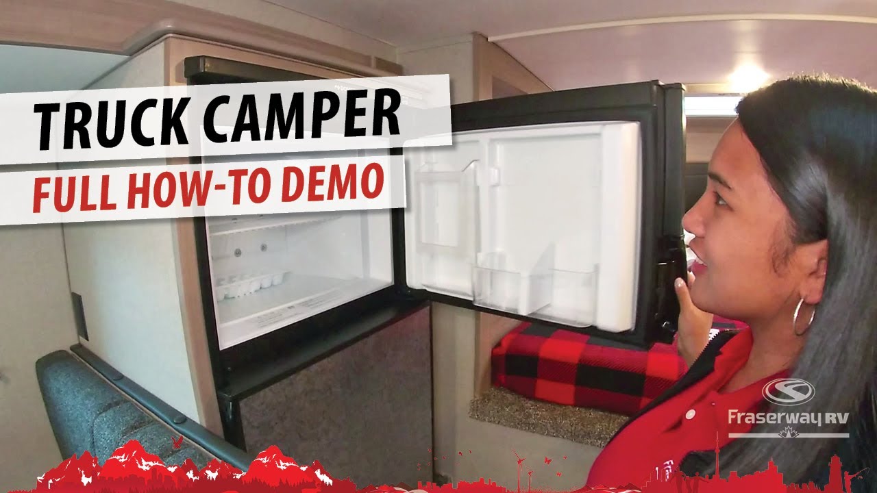 Fraserway RV Rentals: Truck Camper Demo