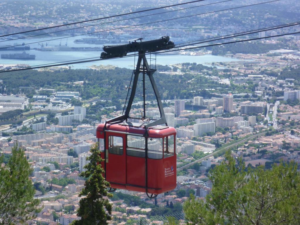 Toulon Frankreich, Seilbahn