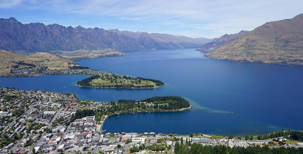 Queenstown Neuseeland, Lake Wakatipu, , Bobs Peak