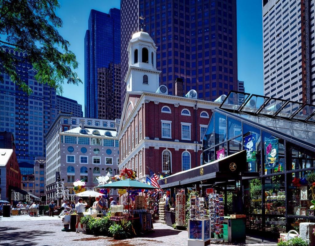 Boston USA, Massachusetts, Faneuil Hall