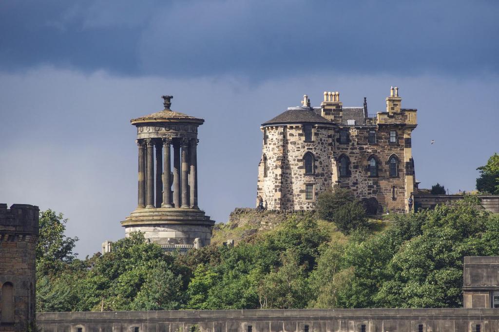 Edinburgh Vereinigtes Königreich, Dugald Stewart Monument, Calton Hill