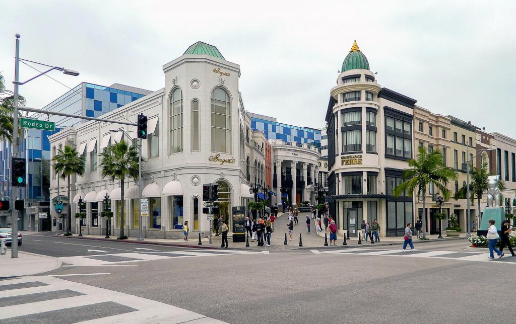 Los Angeles USA, Rodeo, Rodeo Drive, Beverly