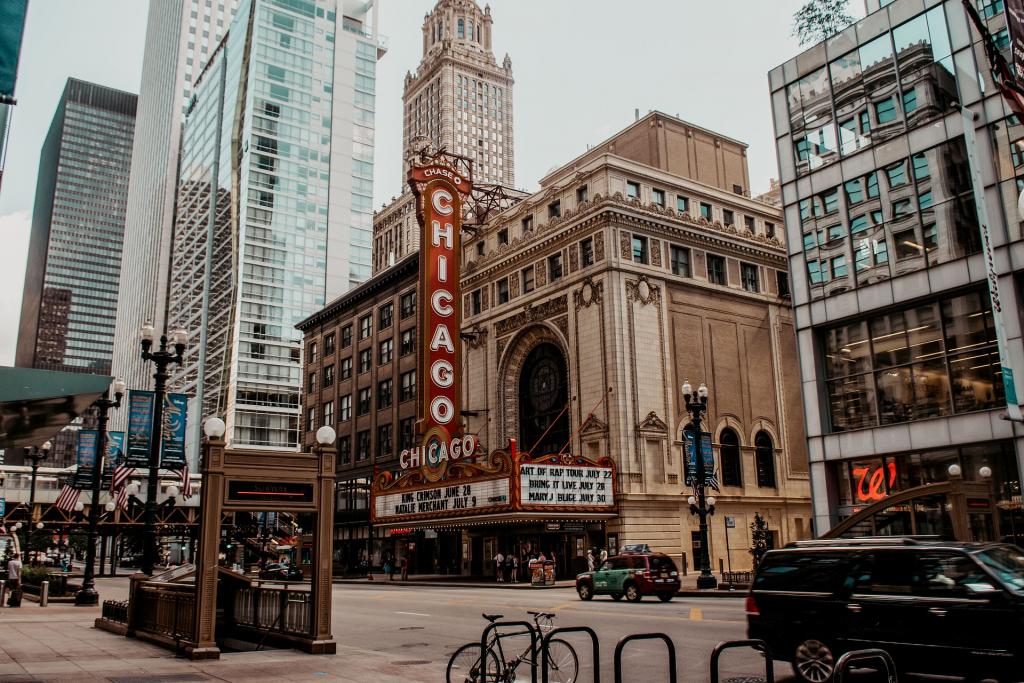 Chicago USA, Usa, Building