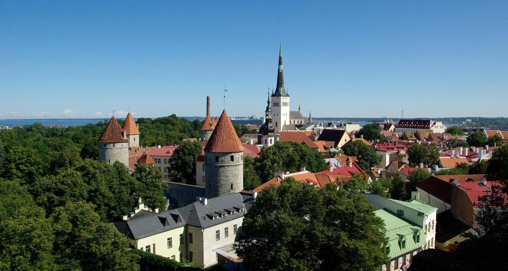 Tallinn Estland, Roofs