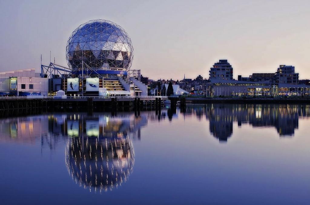 Vancouver Kanada, Science World, False Creek