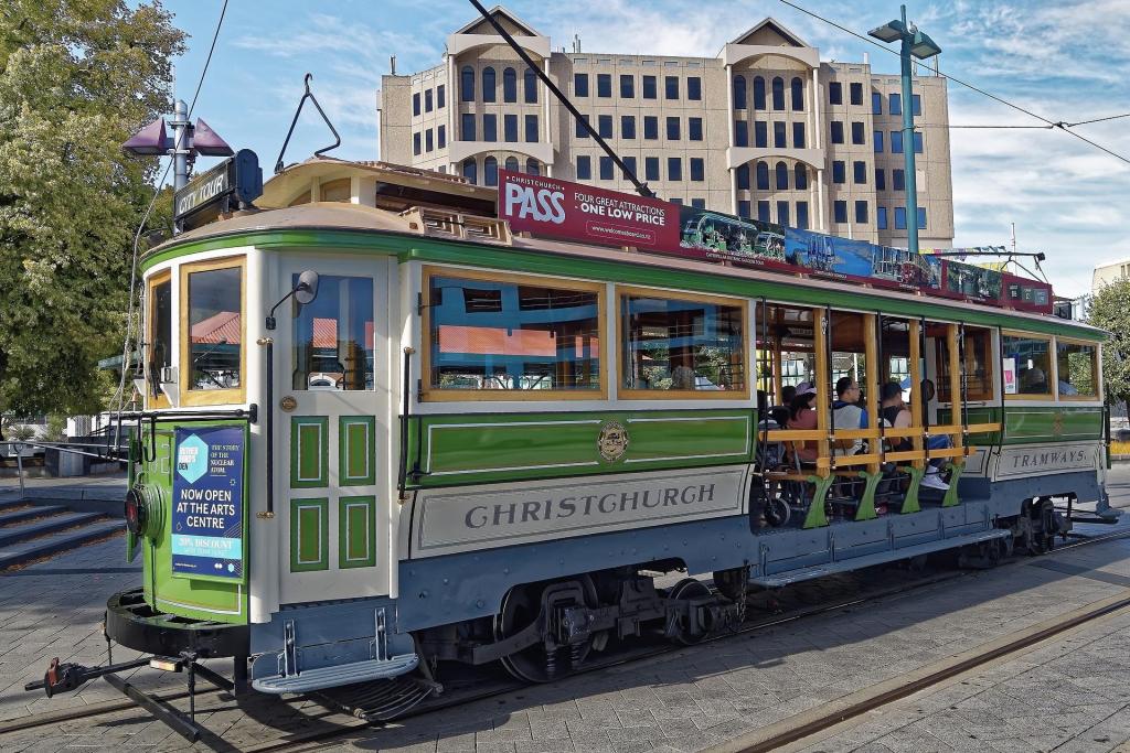 Christchurch Neuseeland, Tram, , Historical