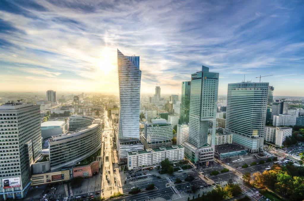 Warschau Polen, Skyline, Cityscape