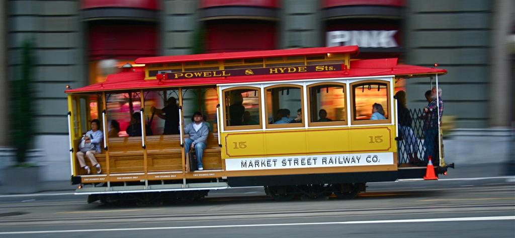 San Francisco USA, Market Street, California