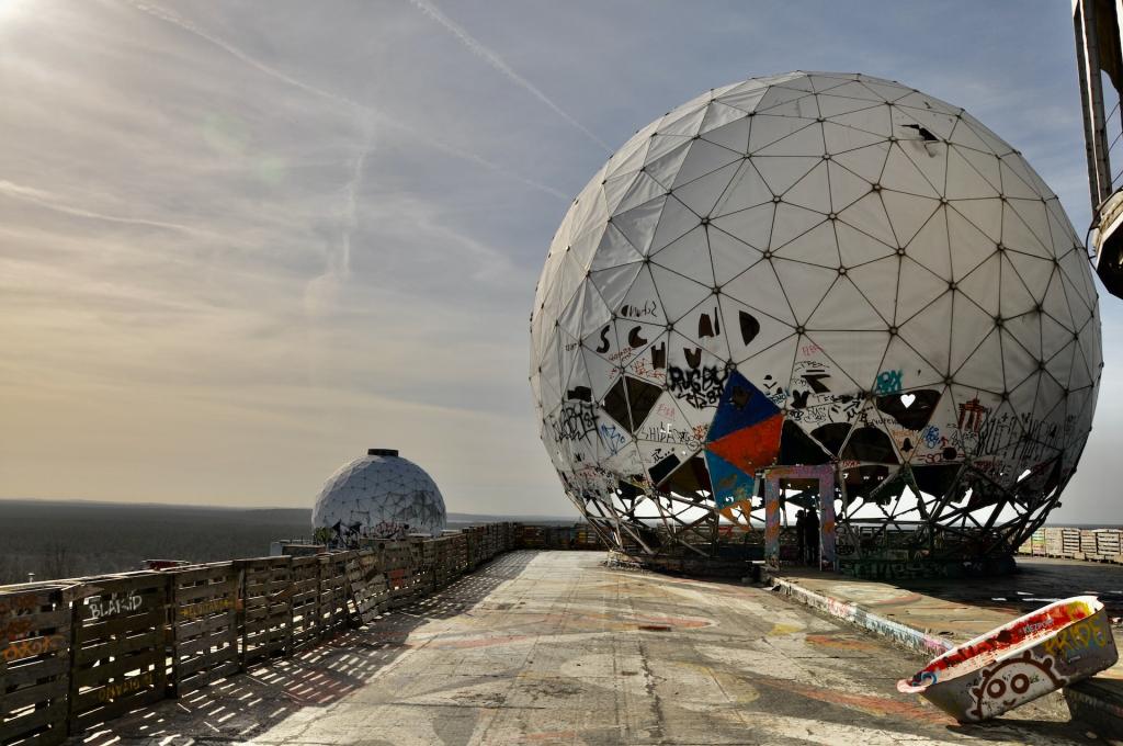 Teufelsberg Berlin, Ruine der Abhöranlage der US-Armee