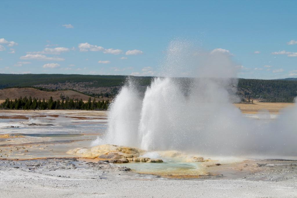 Geysir im Yellowstone Nationalpark