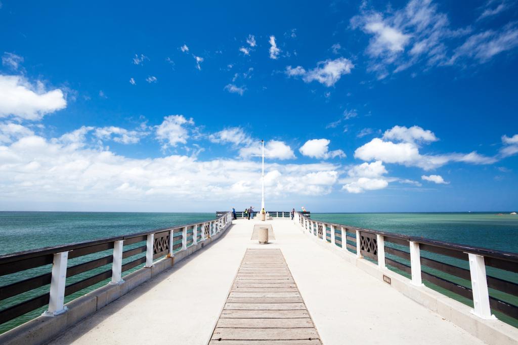 Port Elizabeth Südafrika, Hai-Felsenpier In