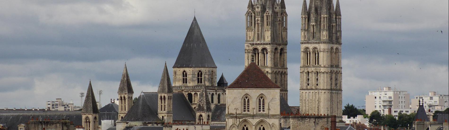 Kirche in Caen, Frankreich