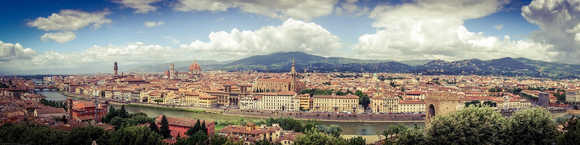 Florenz Skyline, Italien