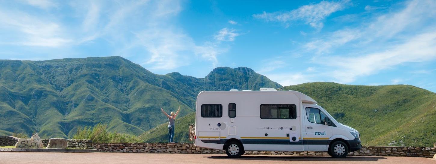 Mercedes Sprinter von Maui Rentals in Südafrika