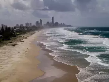 Gold Coast Australien, Beach, Skyscrapers