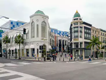 Los Angeles USA, Rodeo, Rodeo Drive, Beverly