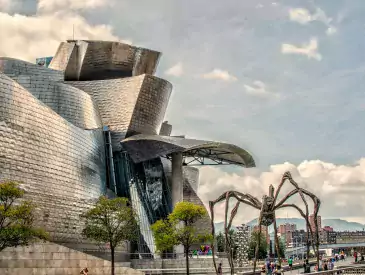 Bilbao Spanien, Guggenheim, Museums